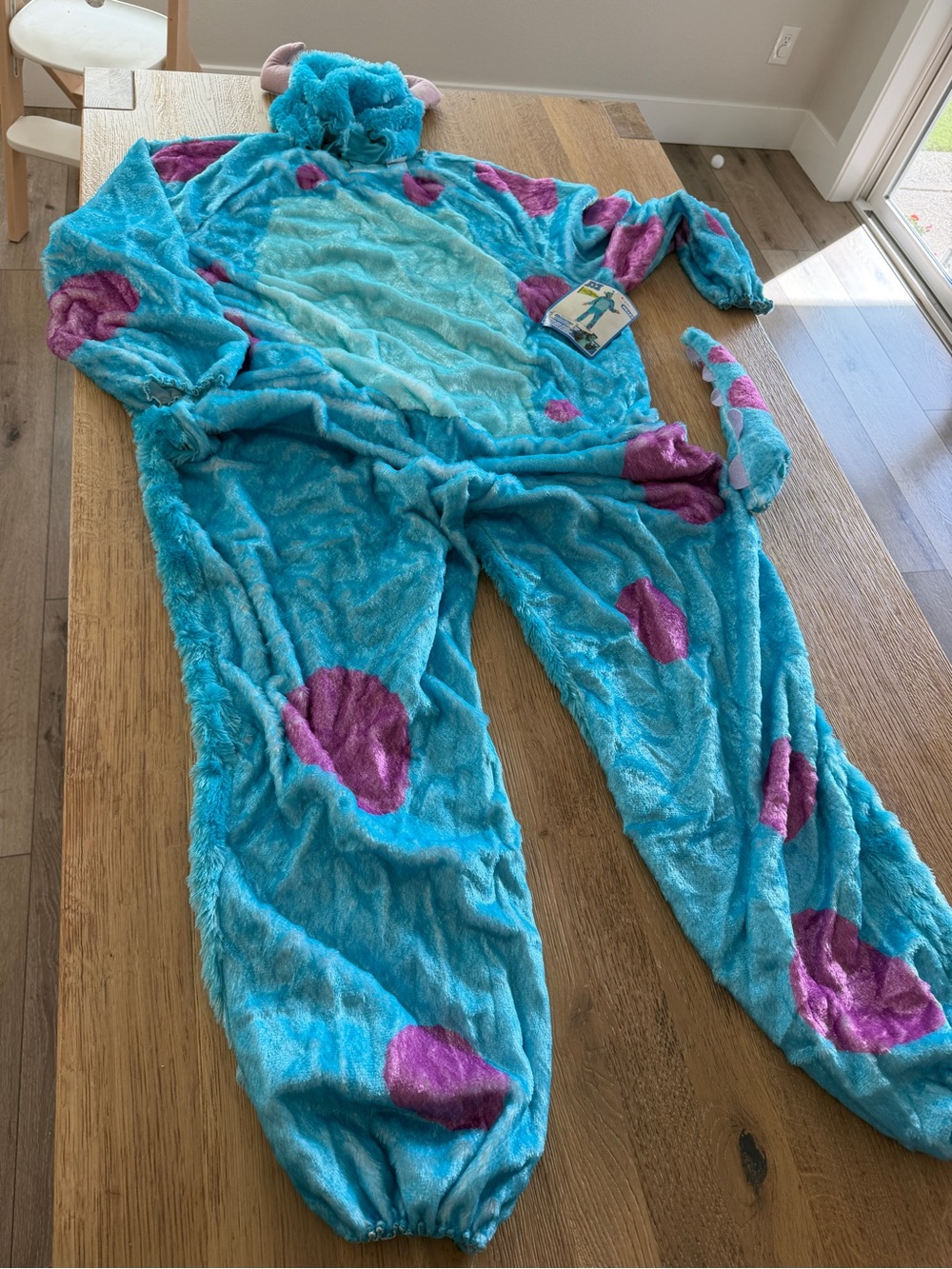 Men’s sully Halloween costume, Monster!